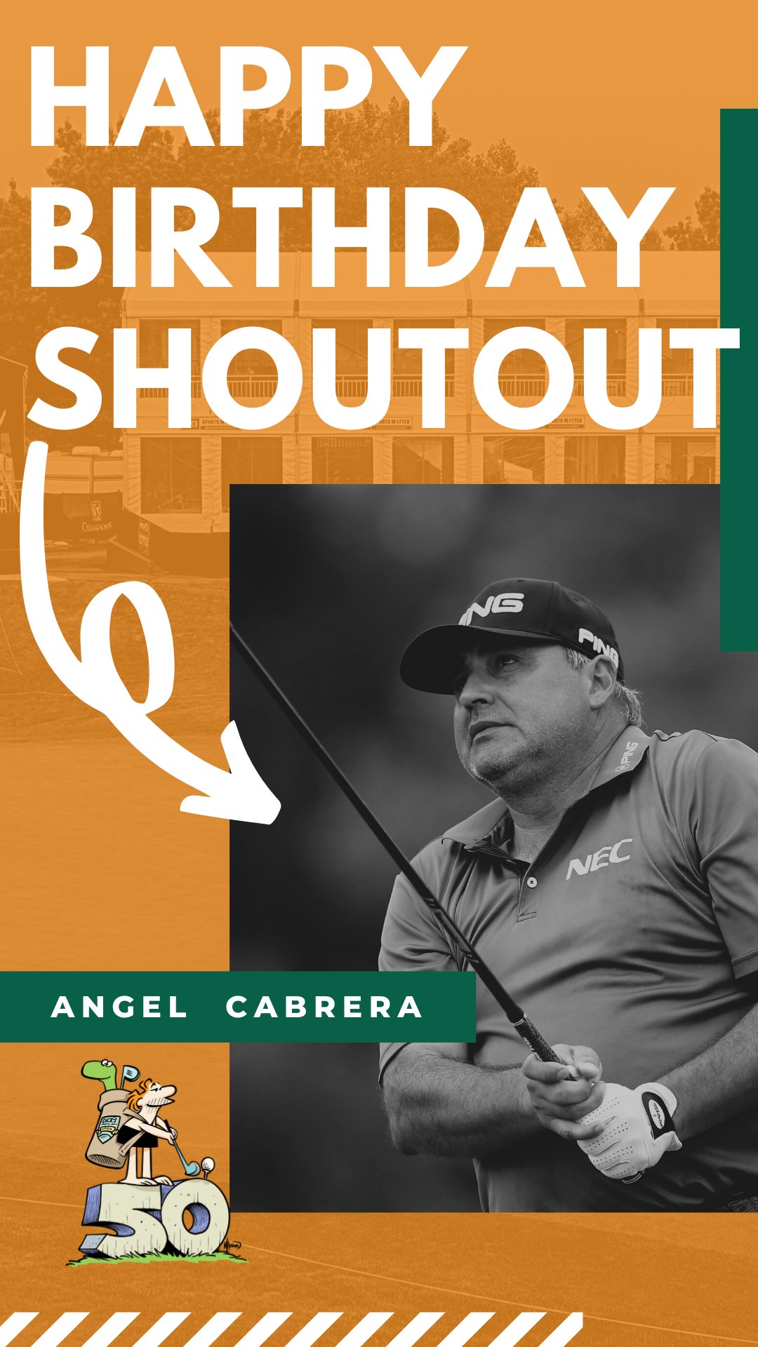 Happy Birthday to Angel Cabrera 