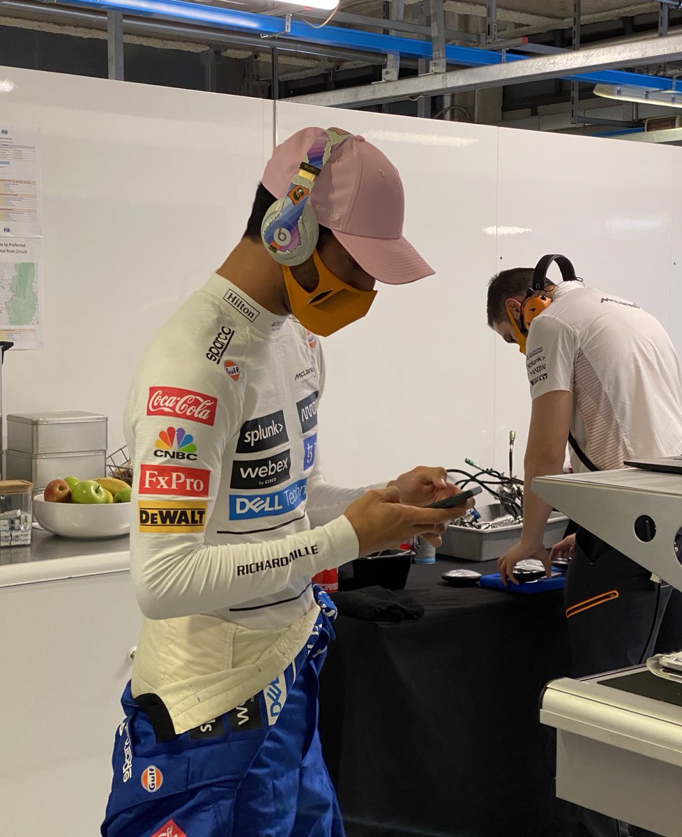 Your front row starter. 🍯🦡 

#ItalianGP 🇮🇹