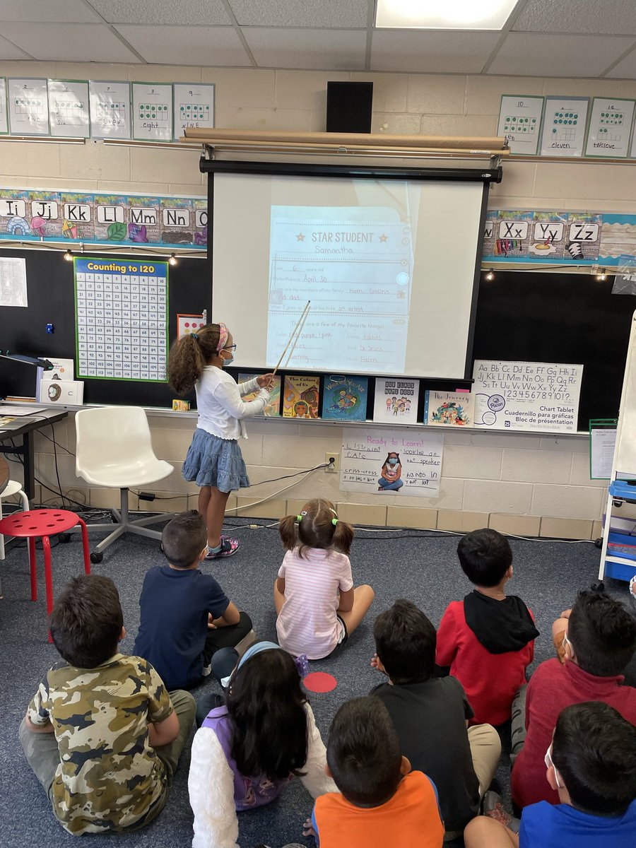 We had our first star student Friday! We learned so much about our friend😌 #jwreason <a href="/stmabrouk/">Stephanie Mabrouk</a>