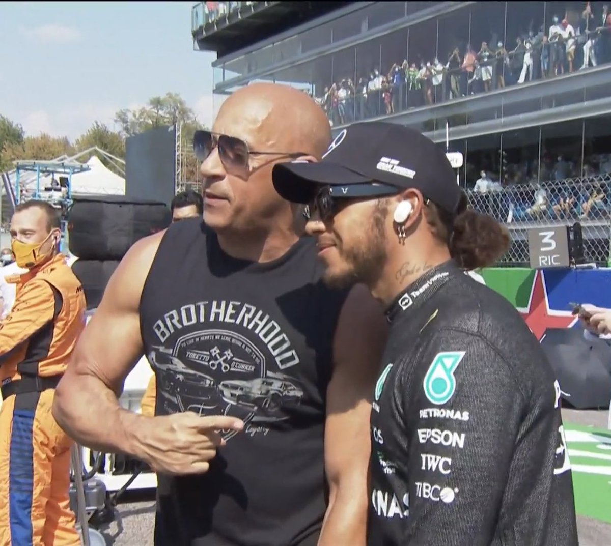 When you’re 5 points down going into Sunday’s race so you enlist the family to help. 

#monzaf1 #WTF1