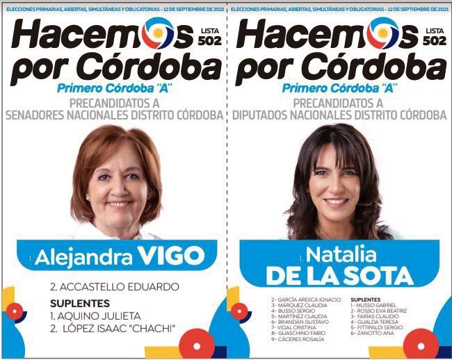 maury_miranda's tweet photo. Para que #Córdoba 🇱🇺 siga el camino del progreso este domingo vamos con #Ellas 💜 @alevigo y @NataliaDLSok 
#PorCórdoba
#ArgentinaVota #PASO2021 #EleccionesArgentina https://t.co/aXPbRgjpZt