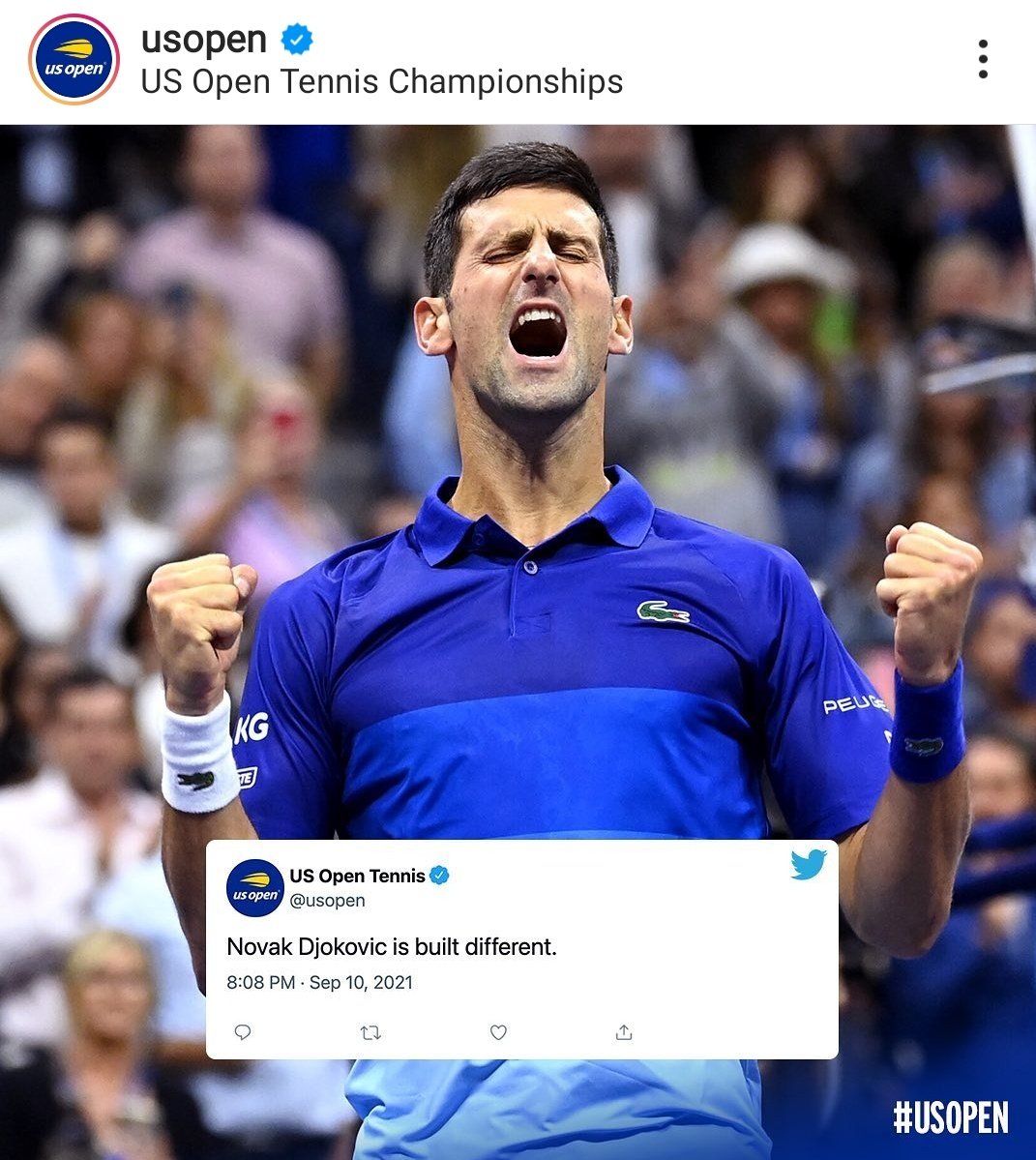 diegotdlt's tweet photo. Hoy mi ídolo juega el partido más importante de su historia. Un paso más para seguir confirmando que es el mejor tenista de todos los tiempos.
Tqm
@DjokerNole
#RunWithTheWolf https://t.co/rKu0bwXq9M