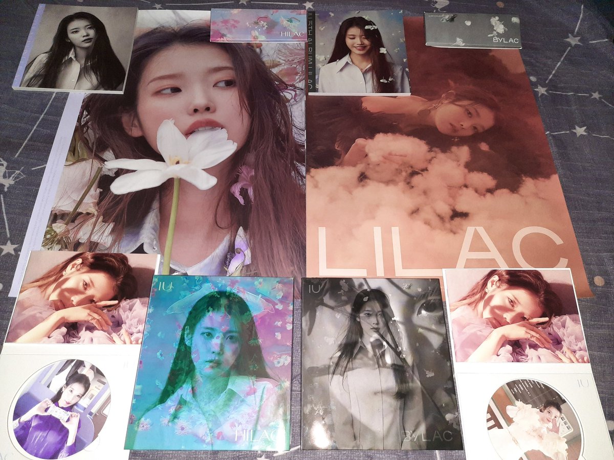 joymcsoshiurv's tweet photo. finally my fave solo artists releases this year are now complete 💜💙💚💗 @_IUofficial @RVsmtown @GirlsGeneration https://t.co/y1GxS1kmbx