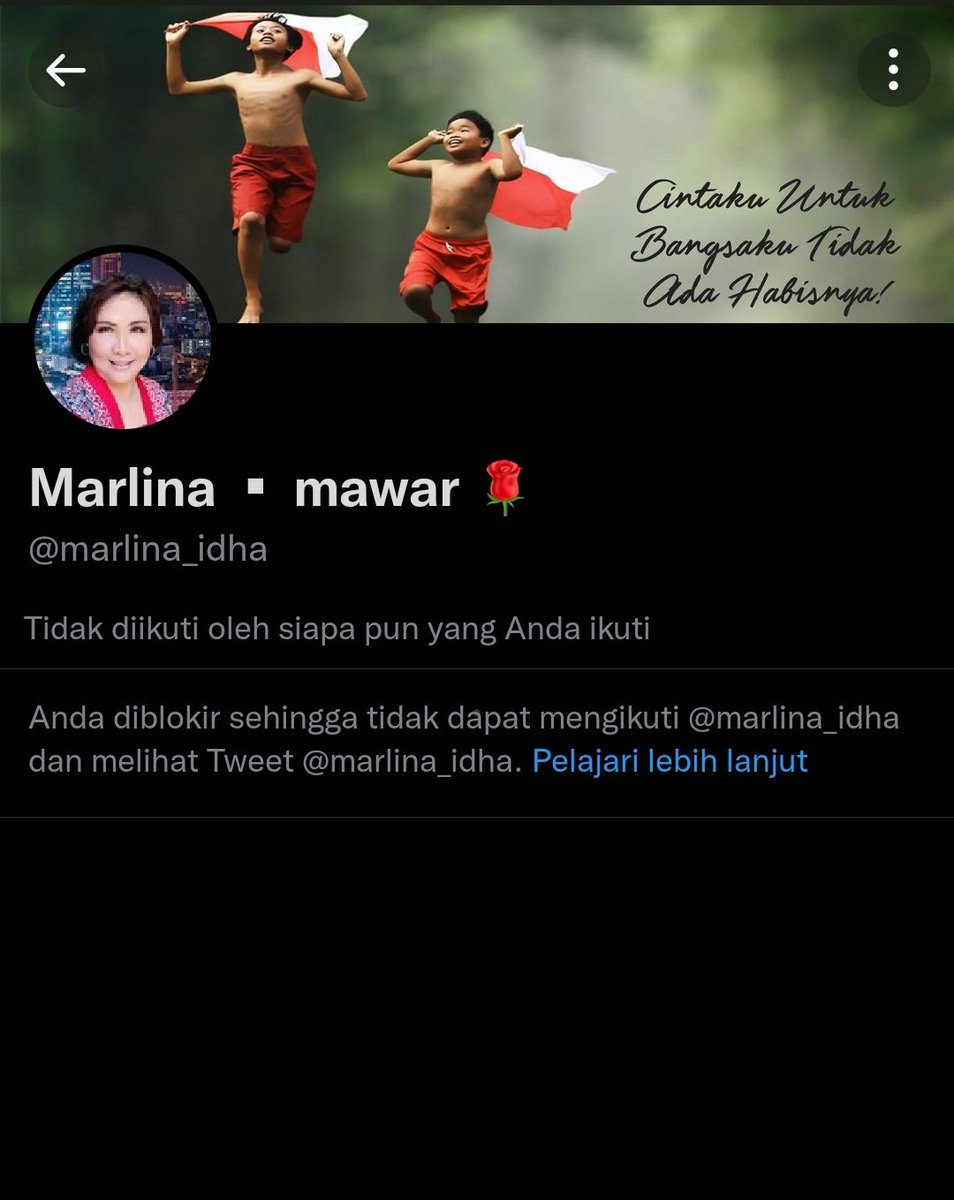 Aku diblok kak