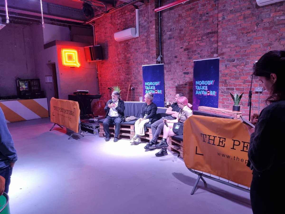 We are under way here on day 2 of Nobody Talks Anymore! 👄

Turn Your Music Into A Business Panel, some great insight into the business side of the music industry and more importantly, how to make some money from your music!