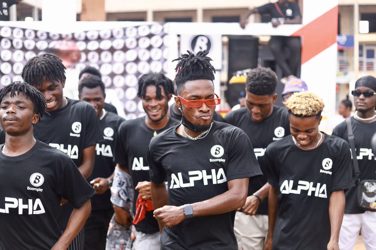 BoomplayGhana's tweet photo. The love from every stop was awesome๐๐
Stream #Alpha on Boomplay.
๐โถ๏ธ: https://t.co/jYm504rD0f
#AlphaFlashMob #AlphaOnBoomplay #Boomplay #HomeOfMusic https://t.co/4IaoDlrEoJ