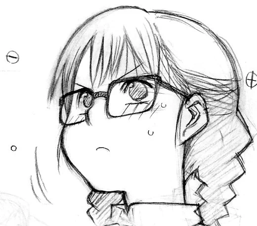 ざくざく描く
使わない没カットも出るけど、気にせず描く
筆が乗るほうが大事 