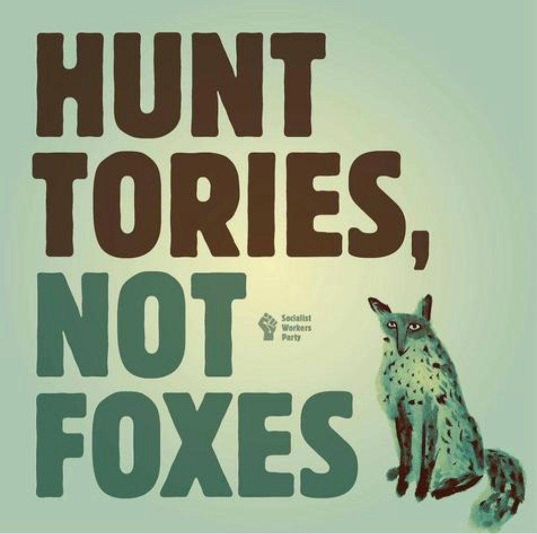 cktCCFCPUSB's tweet image. Happy #SocialistSunday folks!
#BanHuntingWithDogs #ToryScum