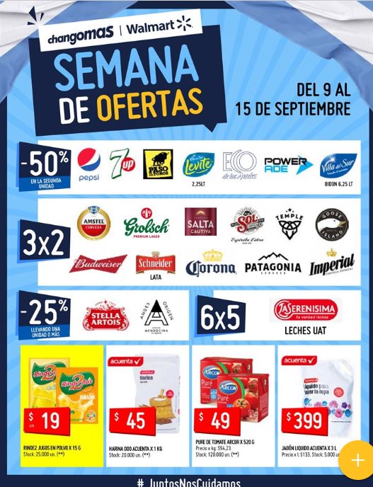 PromosVarias's tweet photo. #BuenDomingo Entrá al BLOG y chequeá #ofertasypromos como estas!! https://t.co/othLNE6E9p 
 #supermercados #ofertasupermercados #promos #ofertas https://t.co/liciOFbpht