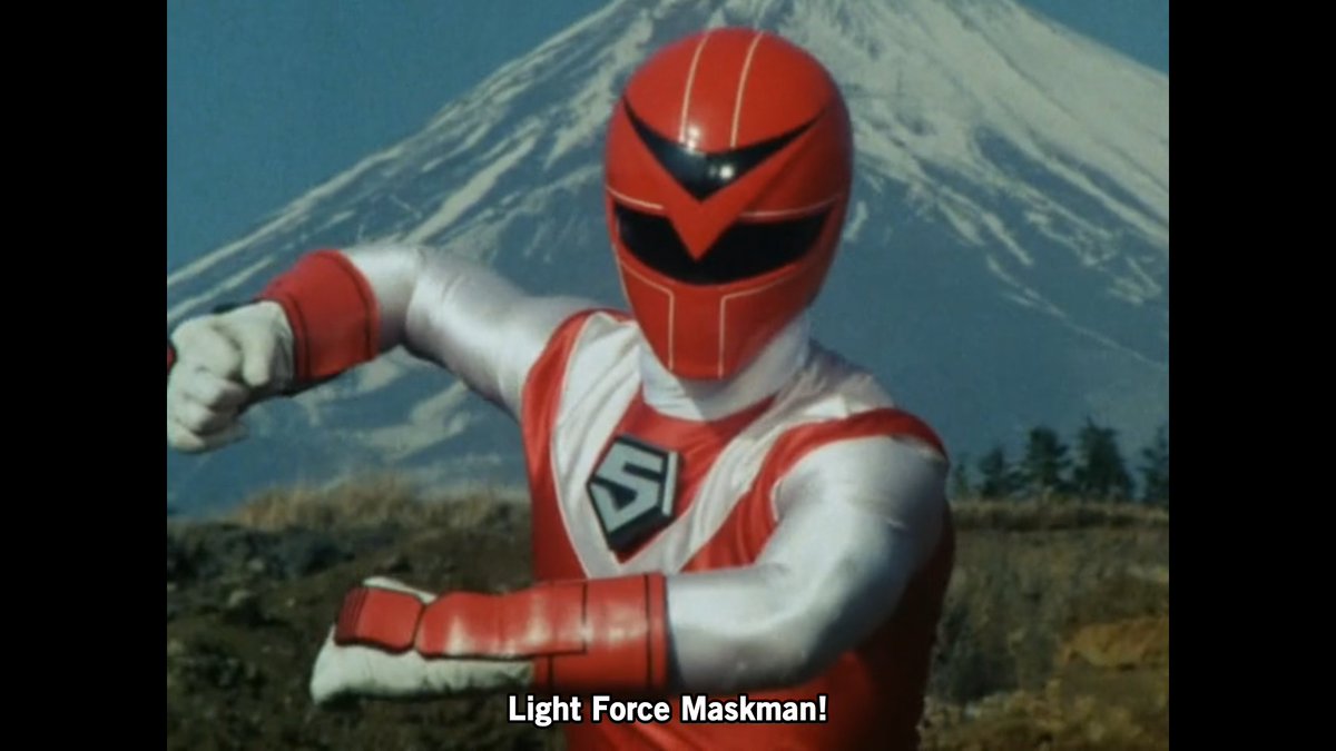 MrChangeDragon's tweet image. And as per tradition, that's the Maskman cast wearing the suits. #Maskman