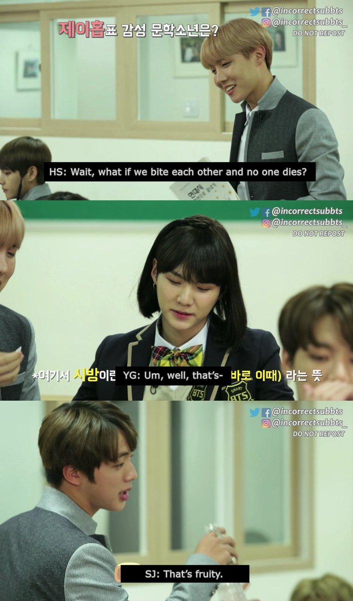 Incorrect Sub BTS tweet media