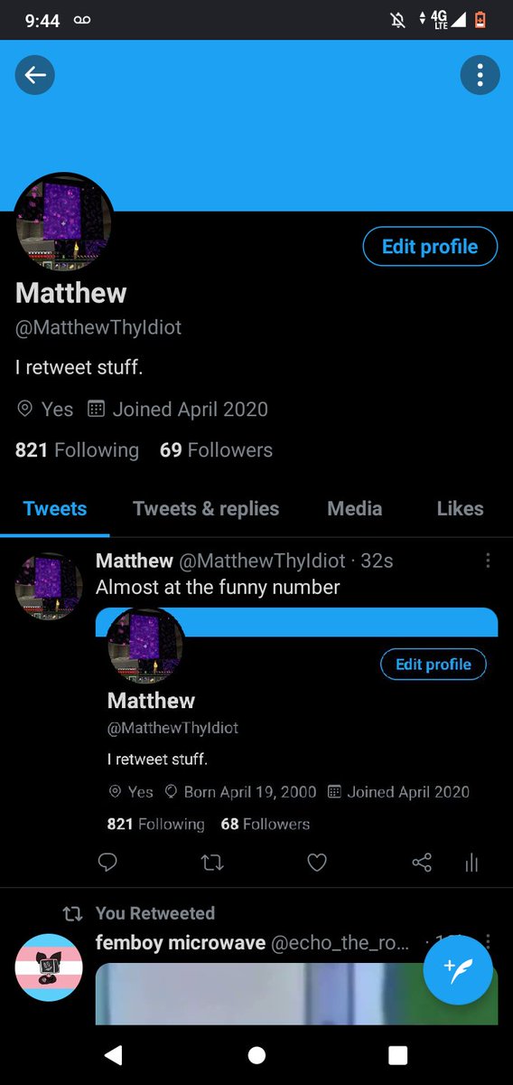 MatthewThyIdiot's tweet photo. That means. I did it. https://t.co/14xSOfLWVo
