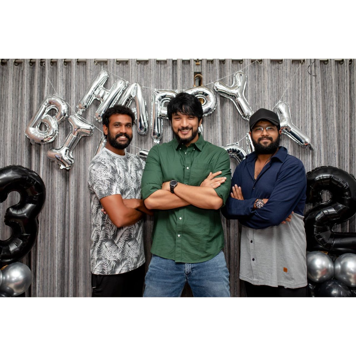 KadalLaks's tweet photo. #GauthamKarthik Anna birthday celebration @Gautham_Karthik
#HBDGauthamKarthik
#GKFC #GKCDPFest https://t.co/1FrOl3o0NA