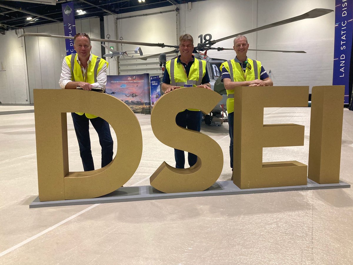 Exciting week ahead. #dsei21