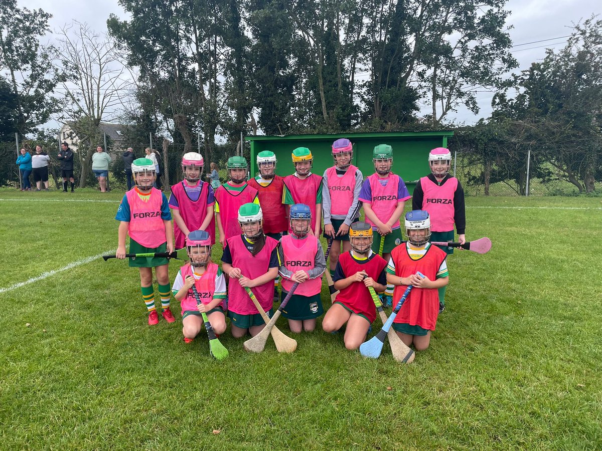 AnRiochtGAA's tweet photo. We had another fantastic morning of camogie at Dunavil today as our u5-u11 camogs and hurlers played Warrenpoint.

Thanks to all our players, parents, coaches and mentors for their hard work and dedication all season 💛💚 https://t.co/rCIeVqSjpq