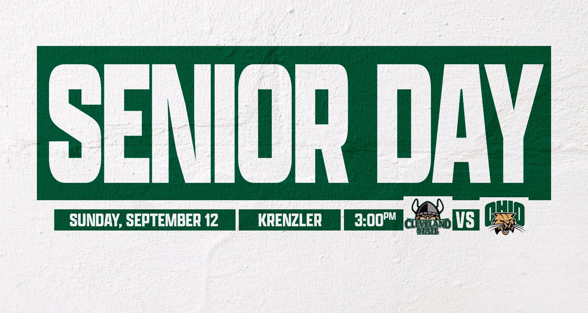 CSU_WomenSoccer's tweet photo. Game Day ➡️ Senior Day

🕒 3 p.m.
🆚 Ohio
📍 Cleveland, Ohio
🏟 Krenzler Field
📺 https://t.co/tUuovqWArL
📊 https://t.co/oAdfXMH8Ri

#GoVikes https://t.co/dFUbghaxLR