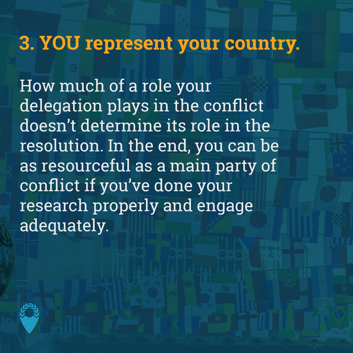 MyMUN_net's tweet photo. Don't worry; we haven't forgotten about you, First Time Delegates! Here are some pointers on what to look out for whilst prepping for your first conference!

#mymun #MUN #ToTheMUN #Delegates #Conference #DebateBetter #DebateTheWorld #MUNCommand #ModelUnitedNations https://t.co/jCONb41bvF