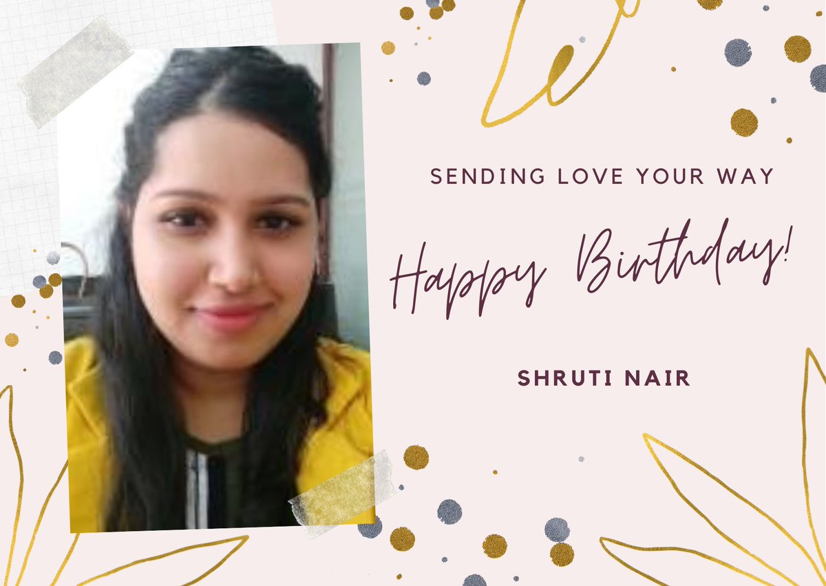 GrahamKitchingE's tweet image. Wishing you a great birthday and a memorable year. From all of us #ShrutiNair 
#team #happybirthday #happybirthdaytoyou #Practus