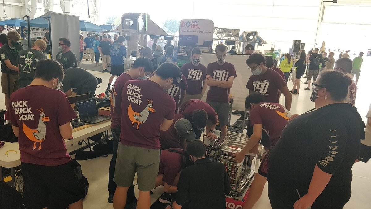 We're at Thunder Over NH today with a bunch of <a href="/NEFIRST/">NE FIRST</a> teams! Looking forward to a fun day!