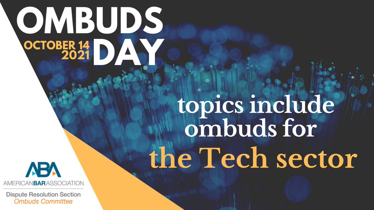 Informed leaders know the best kept secret: ombuds/ombudsman. Don’t be in the dark. Find out more at ambar.org/ombuds2021
#ombuds #ombudsman #ombudsday