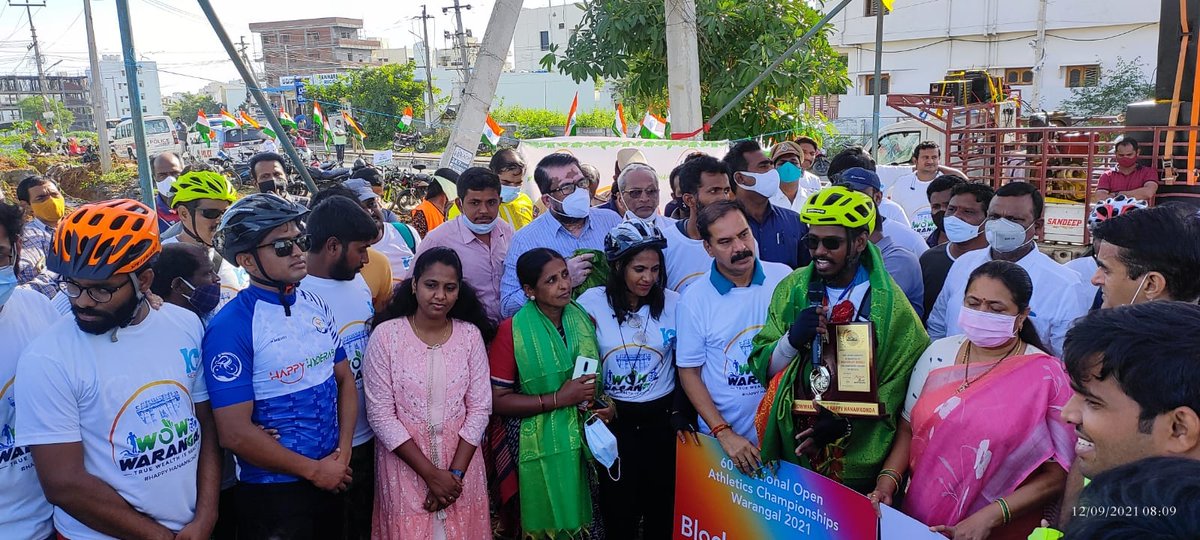 WoWarangal's tweet photo. Successfully completed the plantation drive which is dedicated to @ranjith_on 

A billion thanks to the team of @MC_GWMC @NoacWarangal @cpwrl  for the great support

Thanks each and every rider for the participantion.

#MC_GWMC #NOACWARANGAL #green #Tree #plants #Telangana #India https://t.co/aT5ep6iHKR