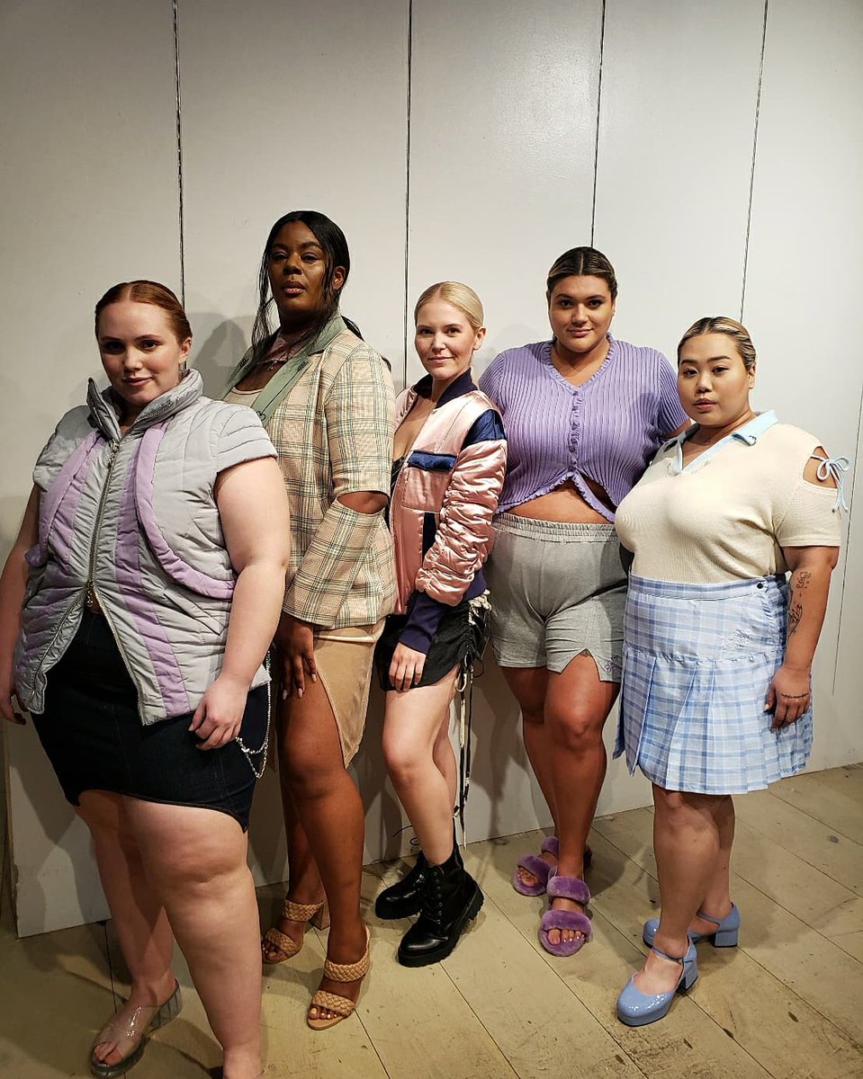 VivaLaCurvy's tweet photo. Walked in #NYFW as a size 22 model. That's progress, folks. Keep it coming. https://t.co/E4gKRxNiwg