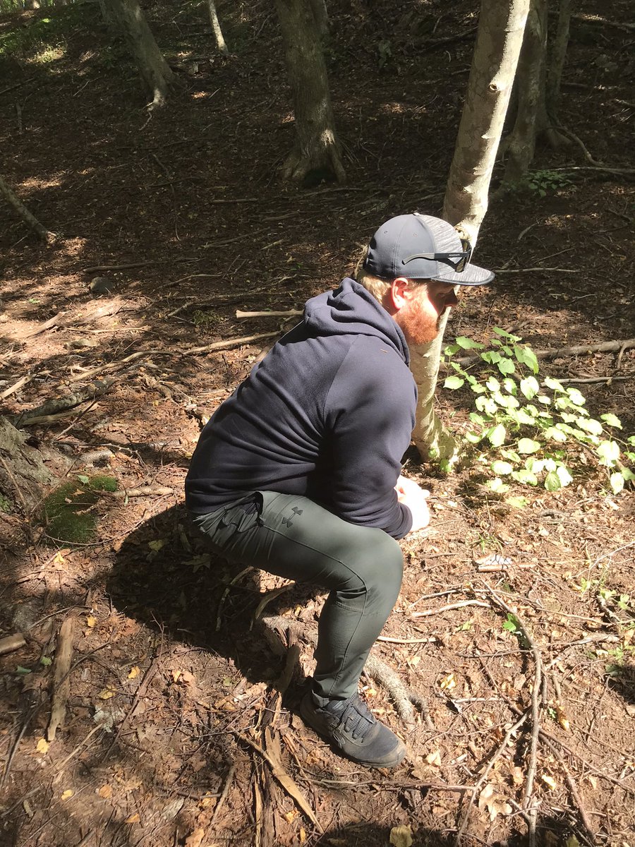 Josh_MacKinnon's tweet photo. Everyone poops!! Exploring nature for when nature calls! #OutdoorEd @asforan https://t.co/6z0IJa2p2r