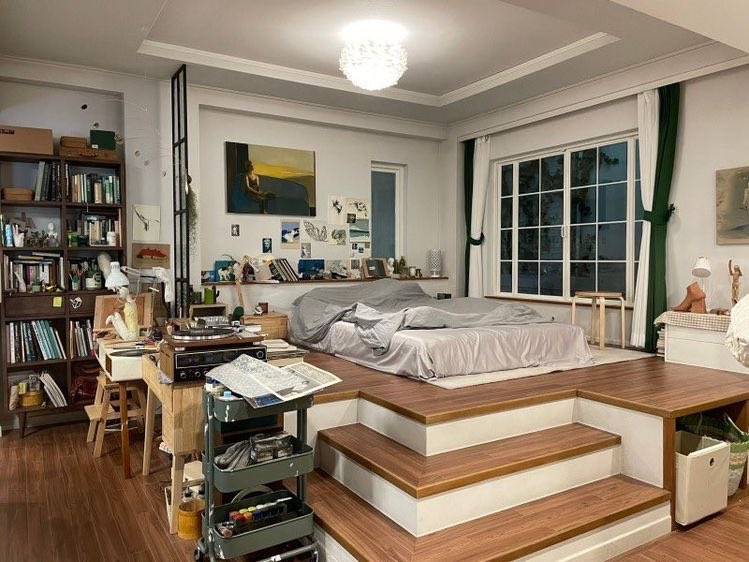 cosmicsolace's tweet photo. thinking about nabi’s room from nevertheless https://t.co/Iz53WVlltS
