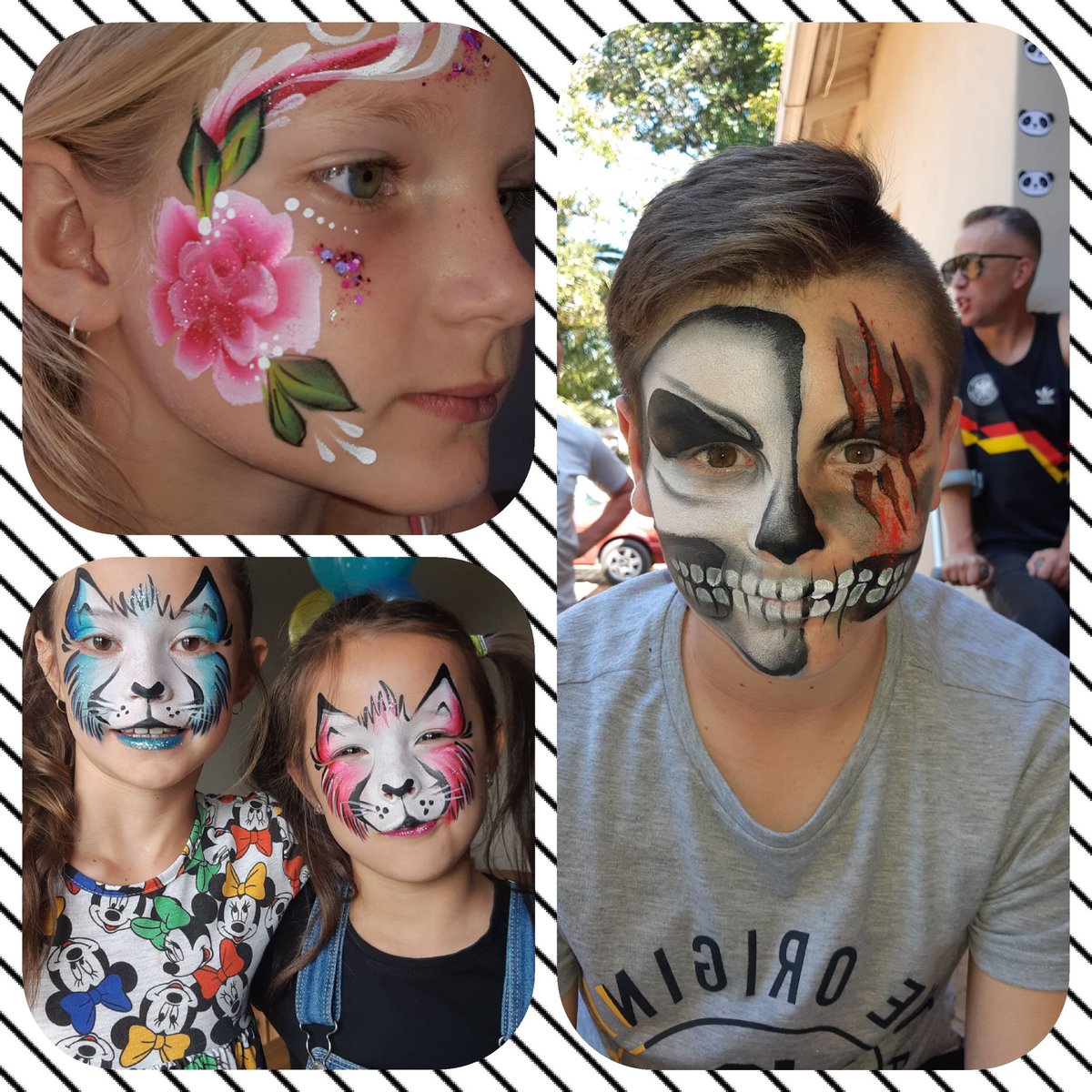Fun_TastiX_face's tweet photo. We are open for small parties/events. Facepaint to capture the best memories. Safe, hygienic clean kits. Covid 19, sanitation safety rules. Professional service. Only the best imported products, hypo-allergenic. We service Gauteng area. Contact for an obligation free quote. https://t.co/MuERlz5rYr