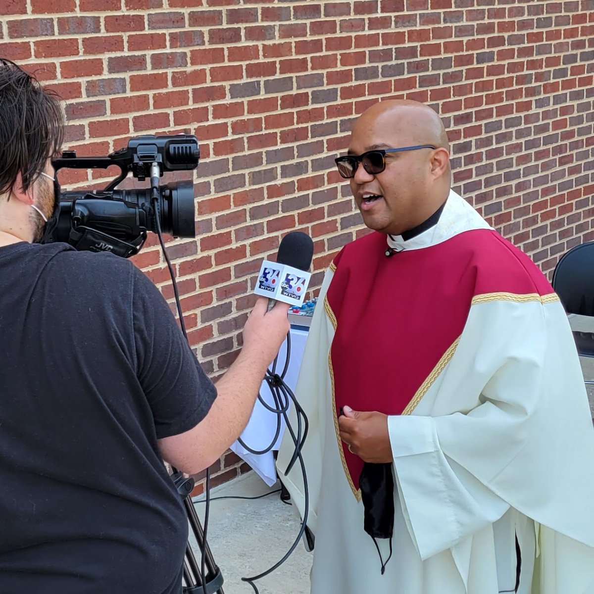 CathLexKY's tweet photo. The Mass was celebrated close to the Feast of St. Peter Claver (September 9), and Fr. Norman Fischer talked about the significance of the patron saint to the local community. https://t.co/rY3p0xKzIR
