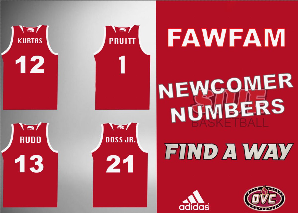 The Newest Members Of <a href="/SIUEMBB/">SIUE Hoops</a> 
Numbers 

1️⃣ @Hooperdee1 
1️⃣2️⃣ <a href="/JKurtas/">Jonathan Kurtas</a> 
1️⃣3️⃣ <a href="/quanirudd/">Quani Rudd</a> 
2️⃣1️⃣ <a href="/DossShaun/">Shaun Doss Jr</a> 

#FAWFAM
