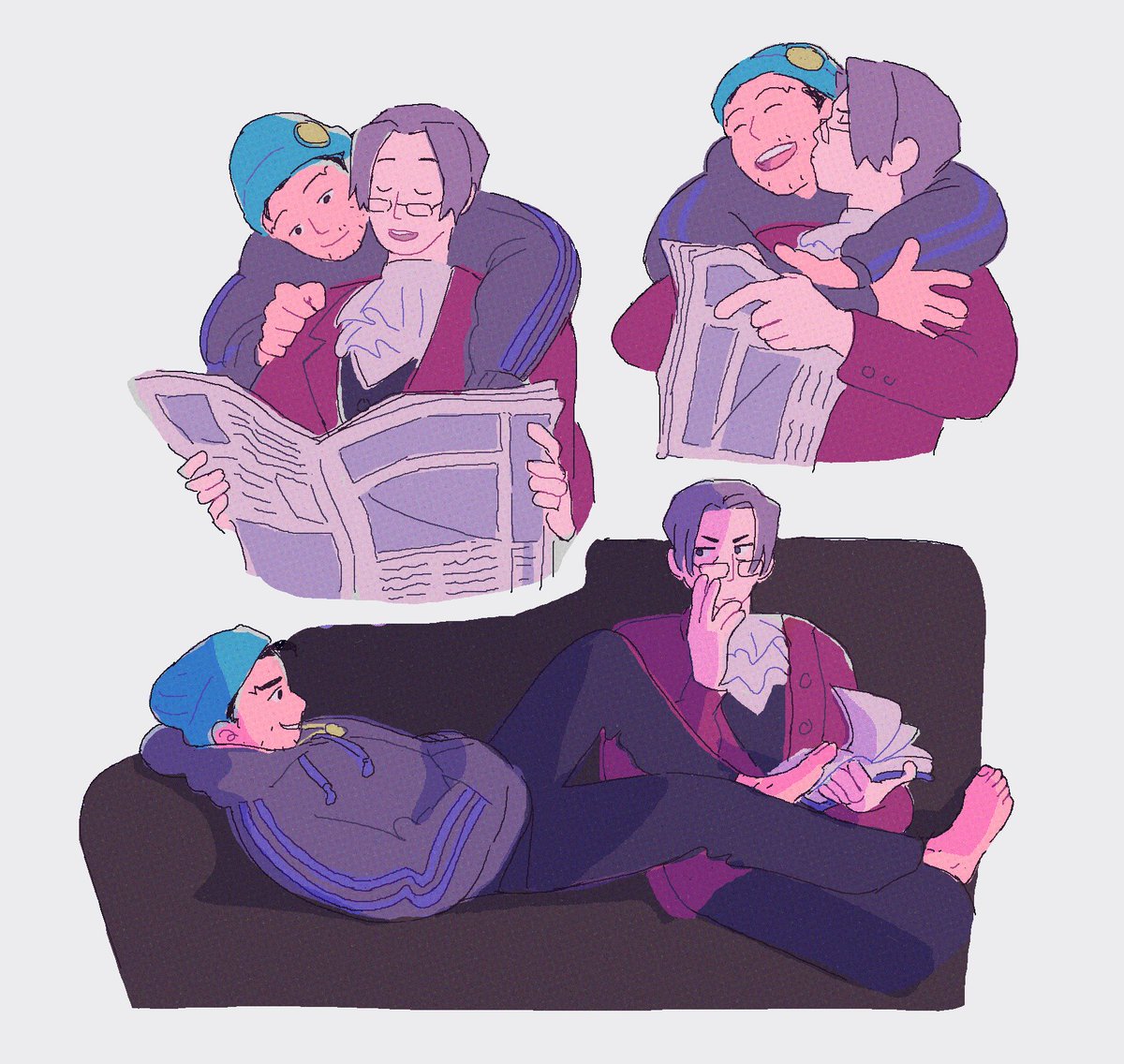 distraction  #aceattorney #narumitsu