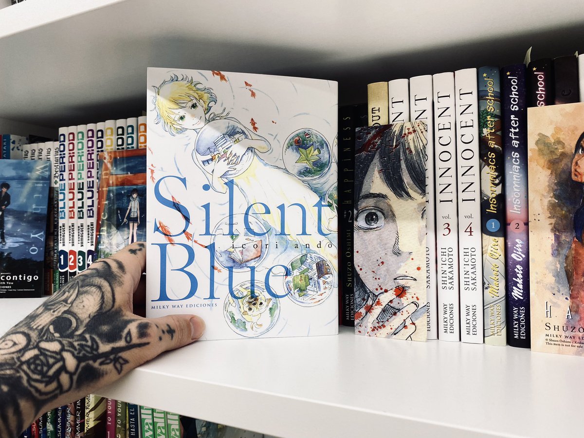 midnightmanga_'s tweet photo. 7. SILENT BLUE
(@mwediciones )
Sencilla, pero bonita, historia de tomo único que nos trae feelings de Kimi no Na wa (Your Name).
Historia: 🌸🌸🌸
Dibujo: 🌸🌸🌸
#silentblue #icoriando #milkyway #mwediciones #drama #lake #ruins https://t.co/vcBNSSmpGO