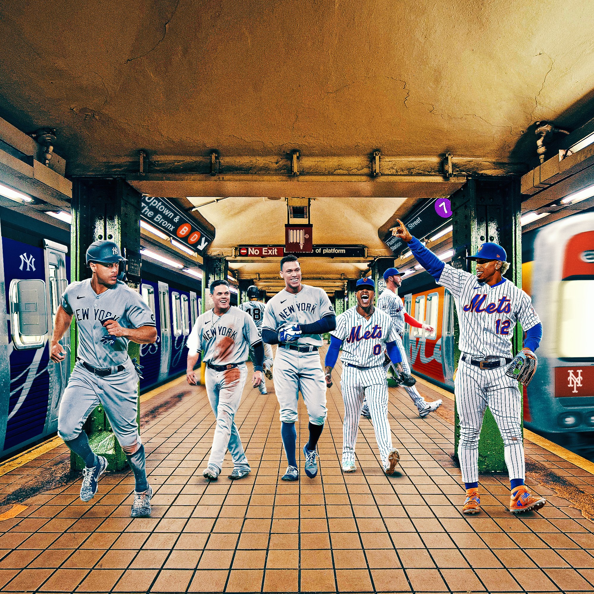 MLB on X: It's the rubber match of the Subway Series on Sunday