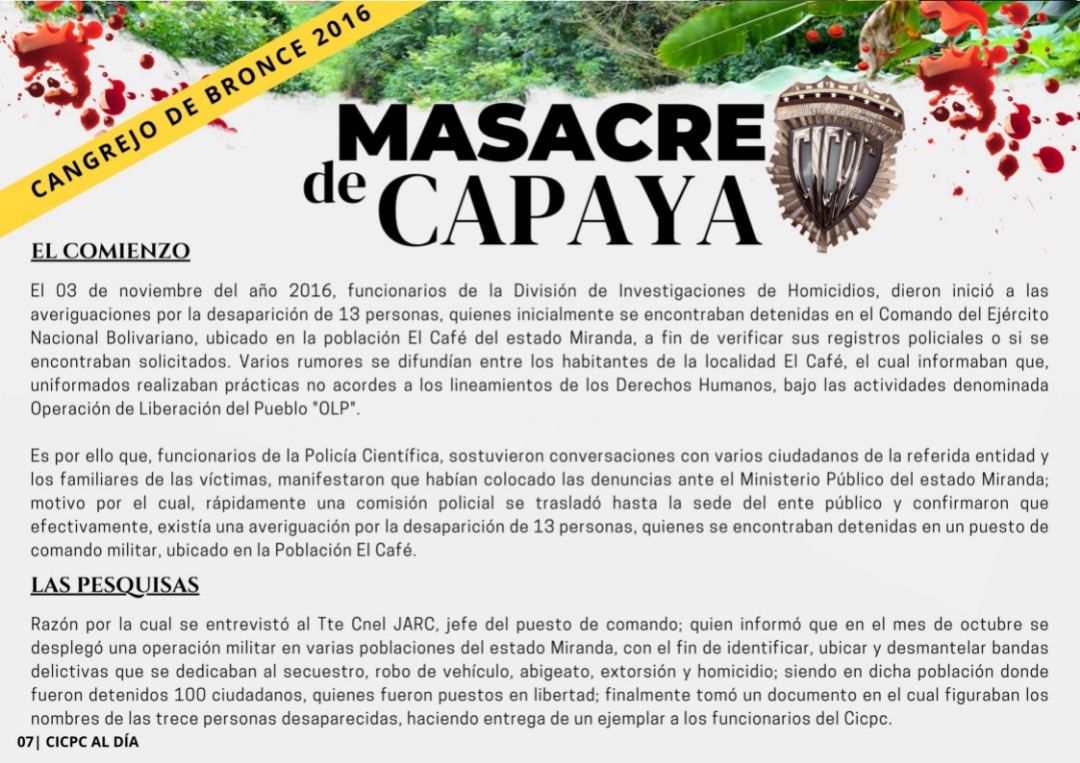 Hoy presentamos la edición 132 Boletín CICPC Al Día con ello informamos parte de las actividades de nuestra institución. Los cuerpos de seguridad apostamos a la Gran Misión Cuadrantes de Paz de allí depende la concreción del trabajo cívico-militar-policial, por la paz ciudadana