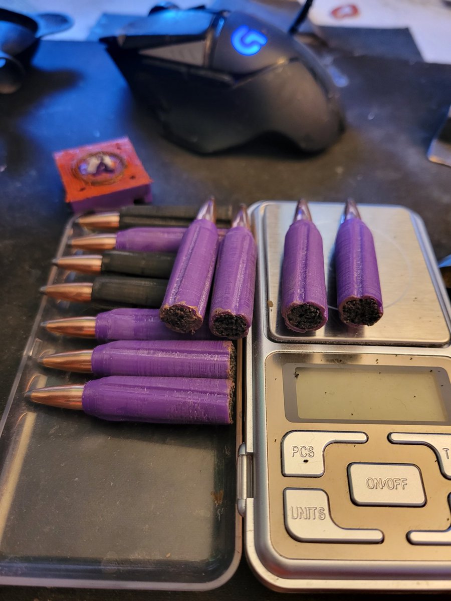 Got a bunch of rounds ready to test