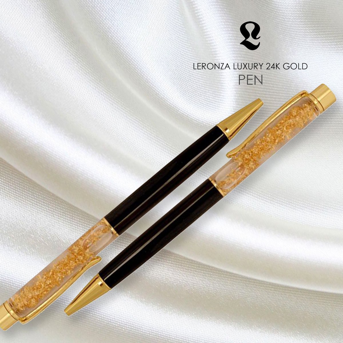 24k Gold Ink Blotter Leronza - Luxury Corporate Gifts