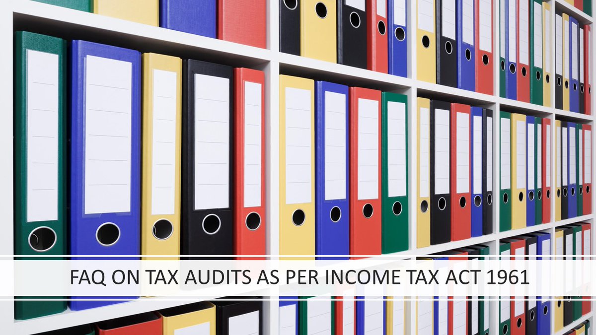 studycafe_in's tweet image. FAQ ON TAX AUDITS AS PER INCOME TAX ACT 1961 dlvr.it/S7Qdkj #INCOMETAX #FORM3CD #Section44AA #Section44AD Twitter @castudycafe