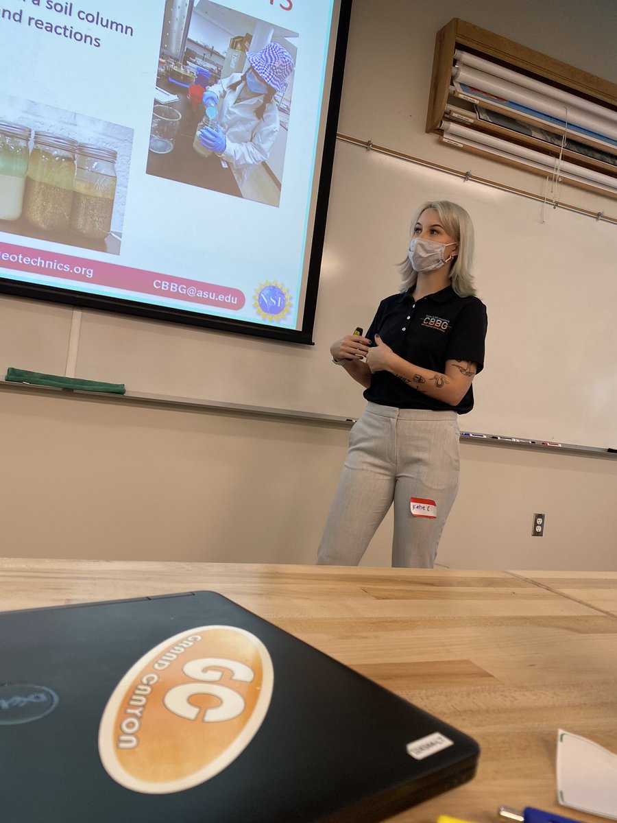 scirix67's tweet photo. Presented some of my @CBBGatASU #RET lessons at @STEMteachersPHX #Geoscience Workshop with our daughter/future environmental engineer @kaatiesmals #stem #steam #designbuildreflectrepeat https://t.co/ZzrTSOHsvq