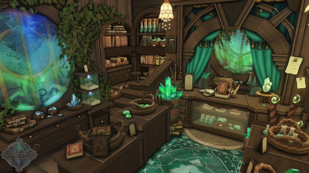 SatiSimBuilds's tweet photo. Finished the first Build of Hobbitbrook - The Retail Store 💙✨

Dang, it feels SO GOOD to write that😂

Functional and done without CC using T.O.O.L. by @TwistedMexi 🛠️ https://t.co/Ckge9gmsby