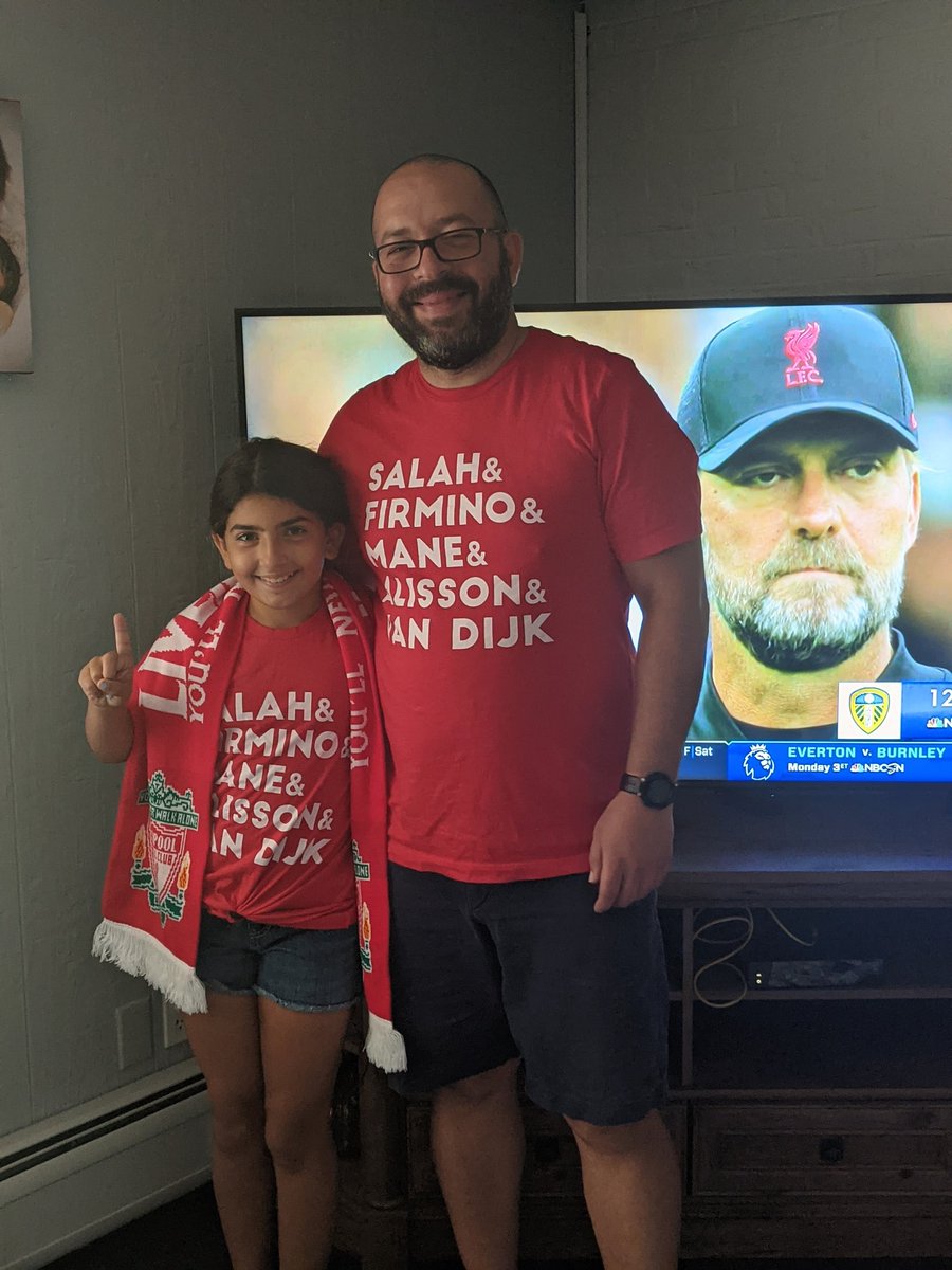 ChrisIgnatiou's tweet photo. @PLinUSA @NBCSportsSoccer #MyPLMorning Let's go Liverpool! https://t.co/VUdfPusW8l