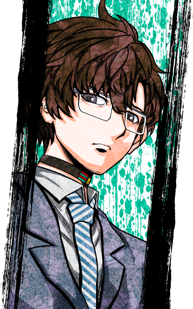 Today's final character of the day is Shunsuke Hayasaka from Your Turn To Die! He's just some guy!