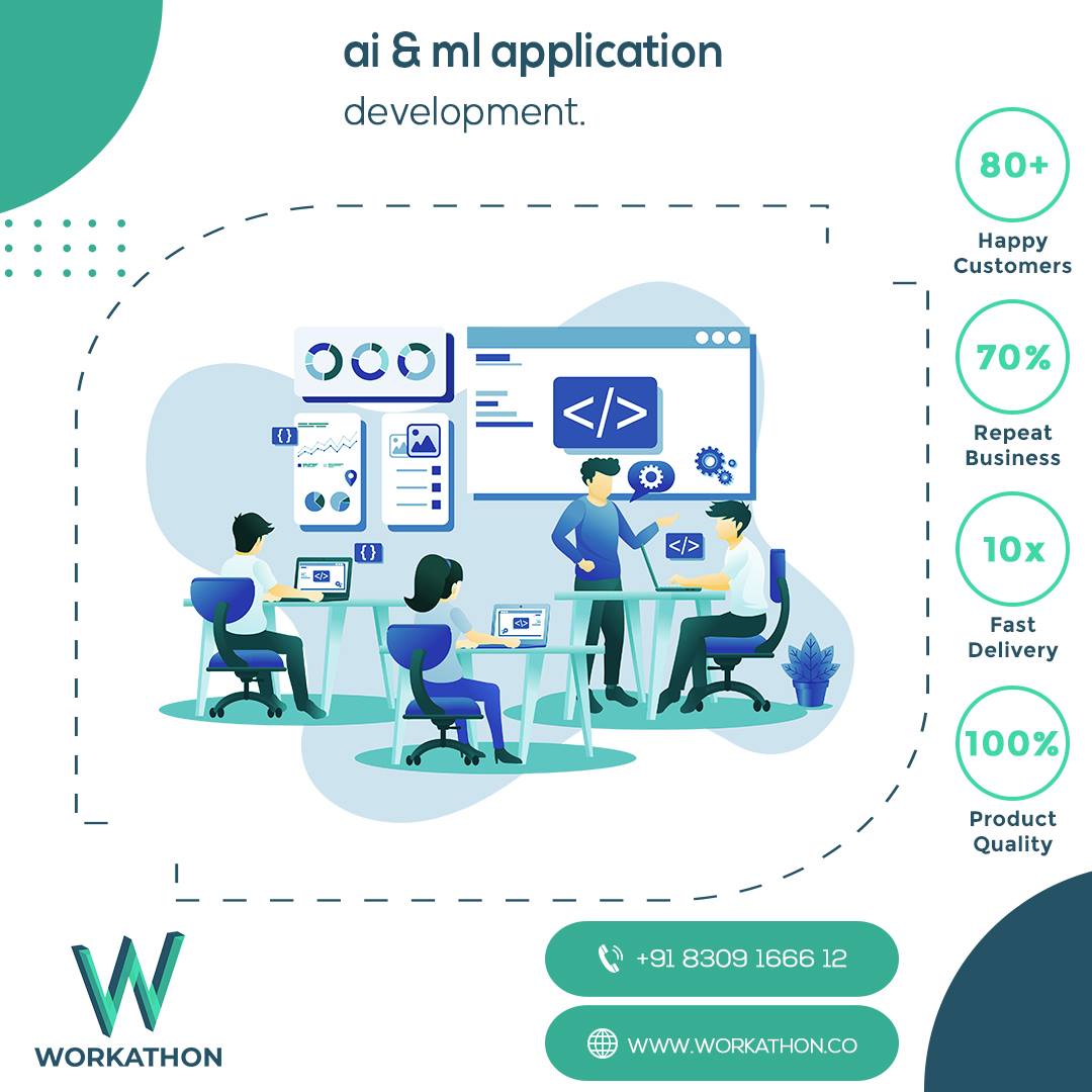 Workathons's tweet image. Get Artificial intelligence and Machine learning Application Development!

#Machinelearning #artificialintelligencedevelopment #mobileapplicationdevelopment #webdevelopmentservices #onlineadvertising #onlinemarketingservices #onlinemarketing