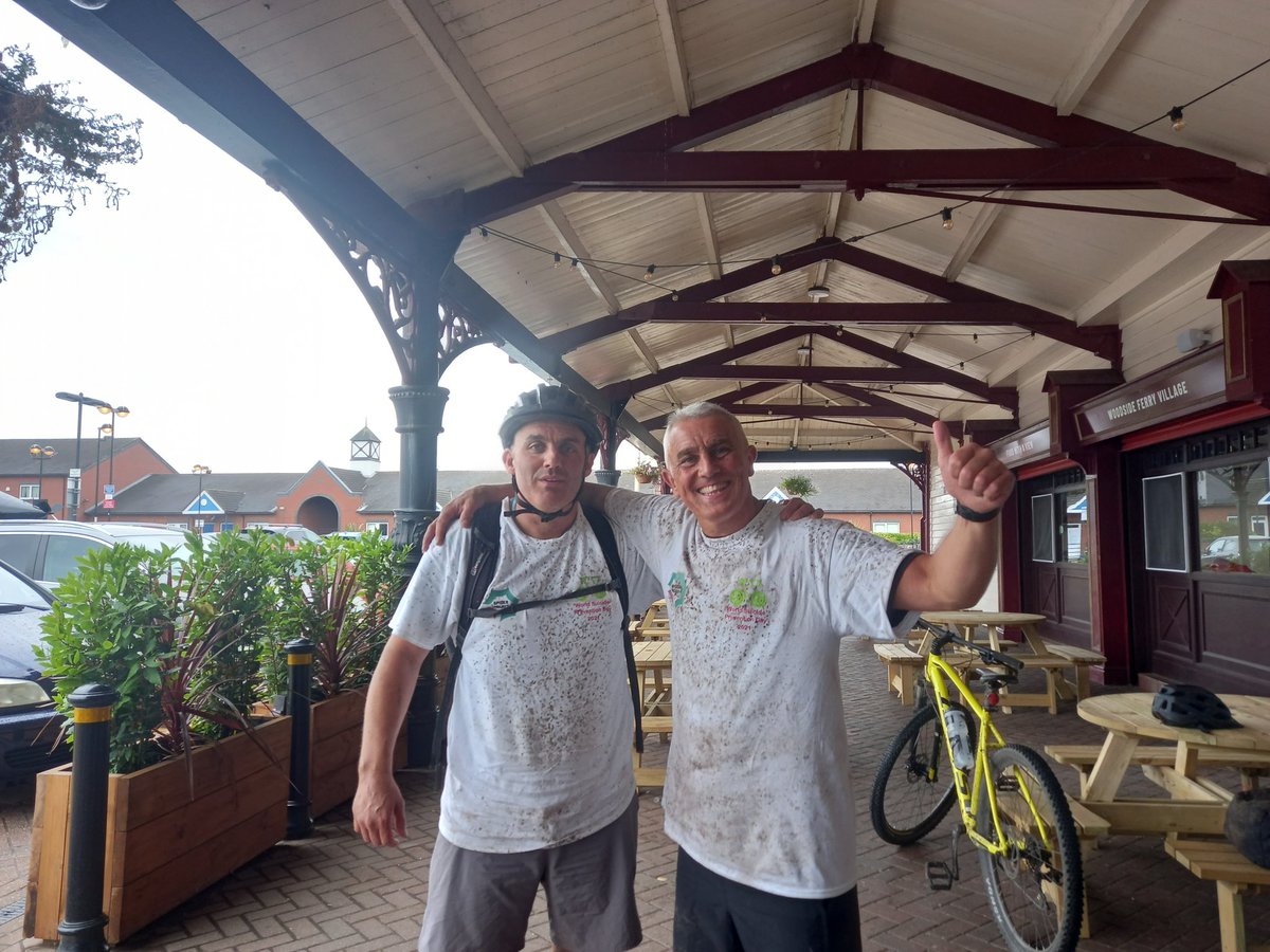 elk2017's tweet photo. @SpiderWirral great day first time cycled the Wirral Circular tough in the rain but for a important cause #SuicidePreventionDay see you next year https://t.co/o9gMFRnv9n
