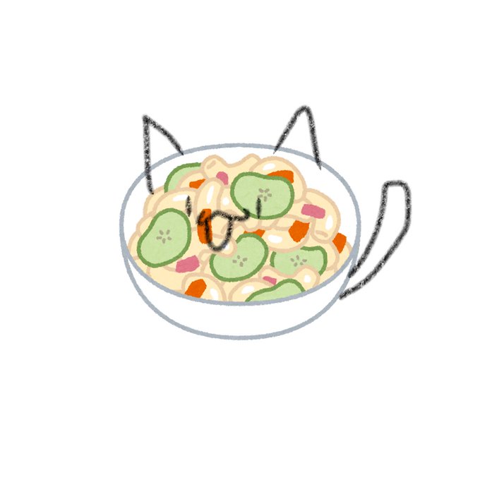 サラダのtwitterイラスト検索結果