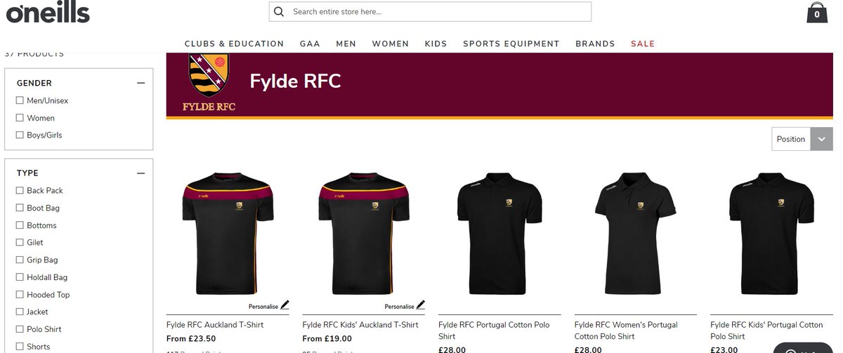 fylderugby's tweet photo. The new @ONeills1918 1st XV kit has already impressed players and supporters alike. A range of #Fylde branded items are now available at https://t.co/rxxAXB2Yxe  Mini-Junior kit to arrive soon. https://t.co/QIs9B1JZJy