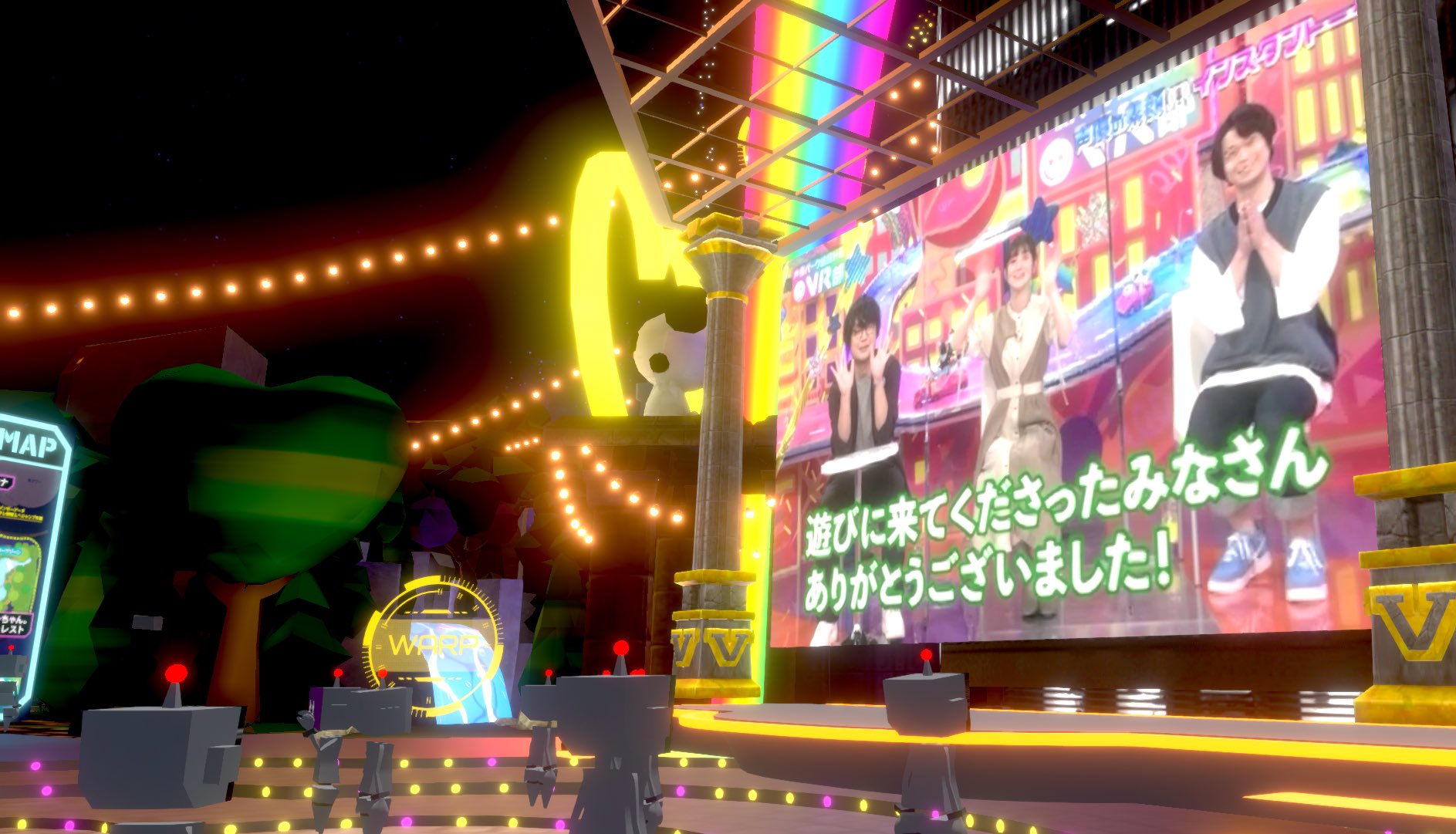 声優パーク建設計画vr部 光と星のバーチャル六本木 テレビ朝日公式 現在 バーチャル六本木 では 土岐隼一 さん 笠間淳 さん 古賀葵 さん ゲスト声優さんお3人による 収録後おまけトークが無料公開中 最近あったちょっと嬉しい出来事は この後