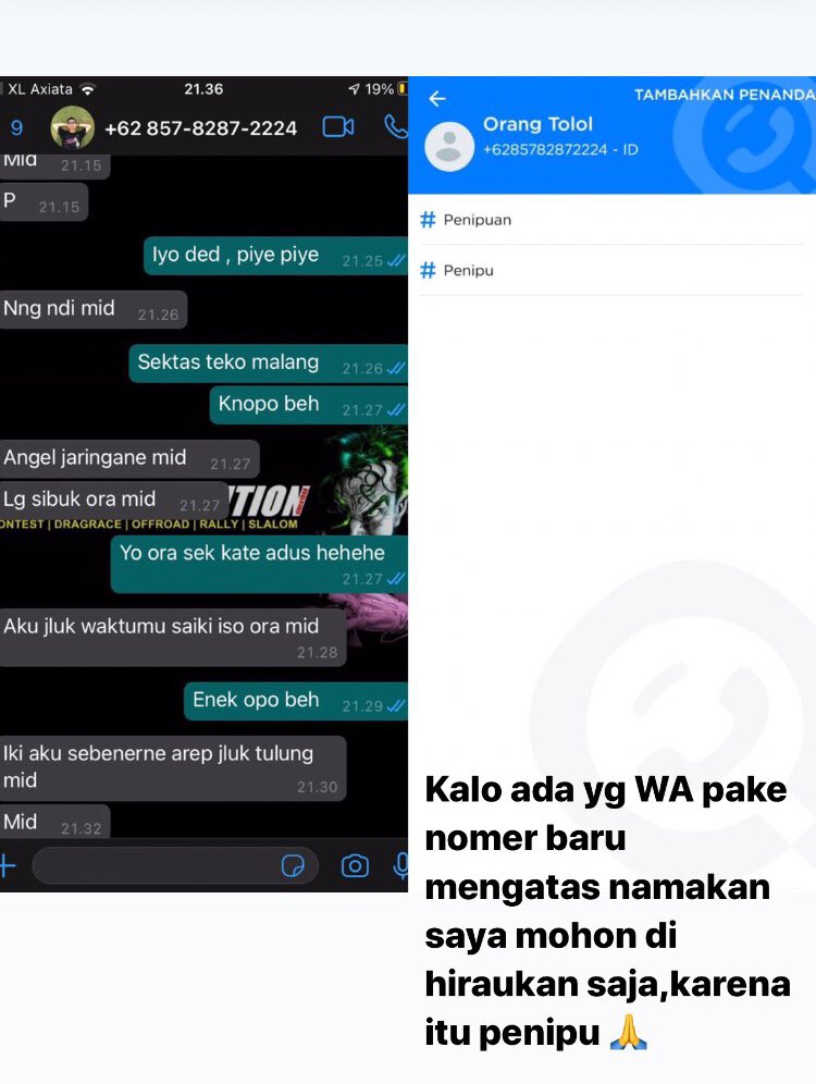 deddy_doel's tweet photo. Tolong tolong.... https://t.co/ViQKJvuhxn