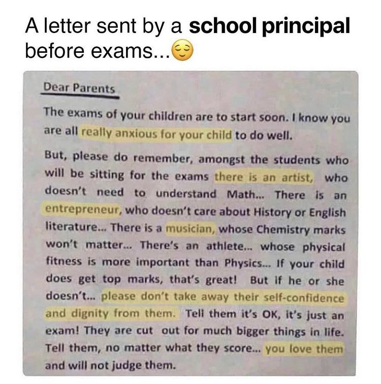 The big things in life aren’t measured by an exam #teacherlife