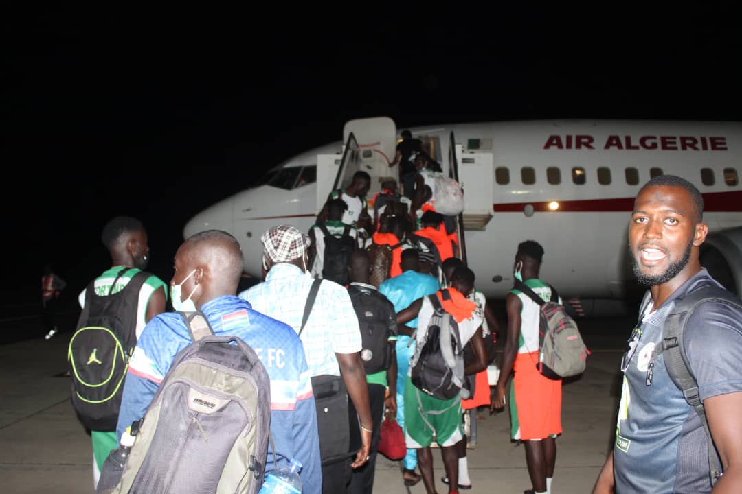 FortuneFootbal3's tweet photo. We have successfully landed in Algeria this morning ahead of our return leg against @ES SETIF next weekend! https://t.co/yat4oMYsve